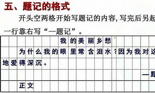 题记式作文开头感恩_有关感恩的题记开头